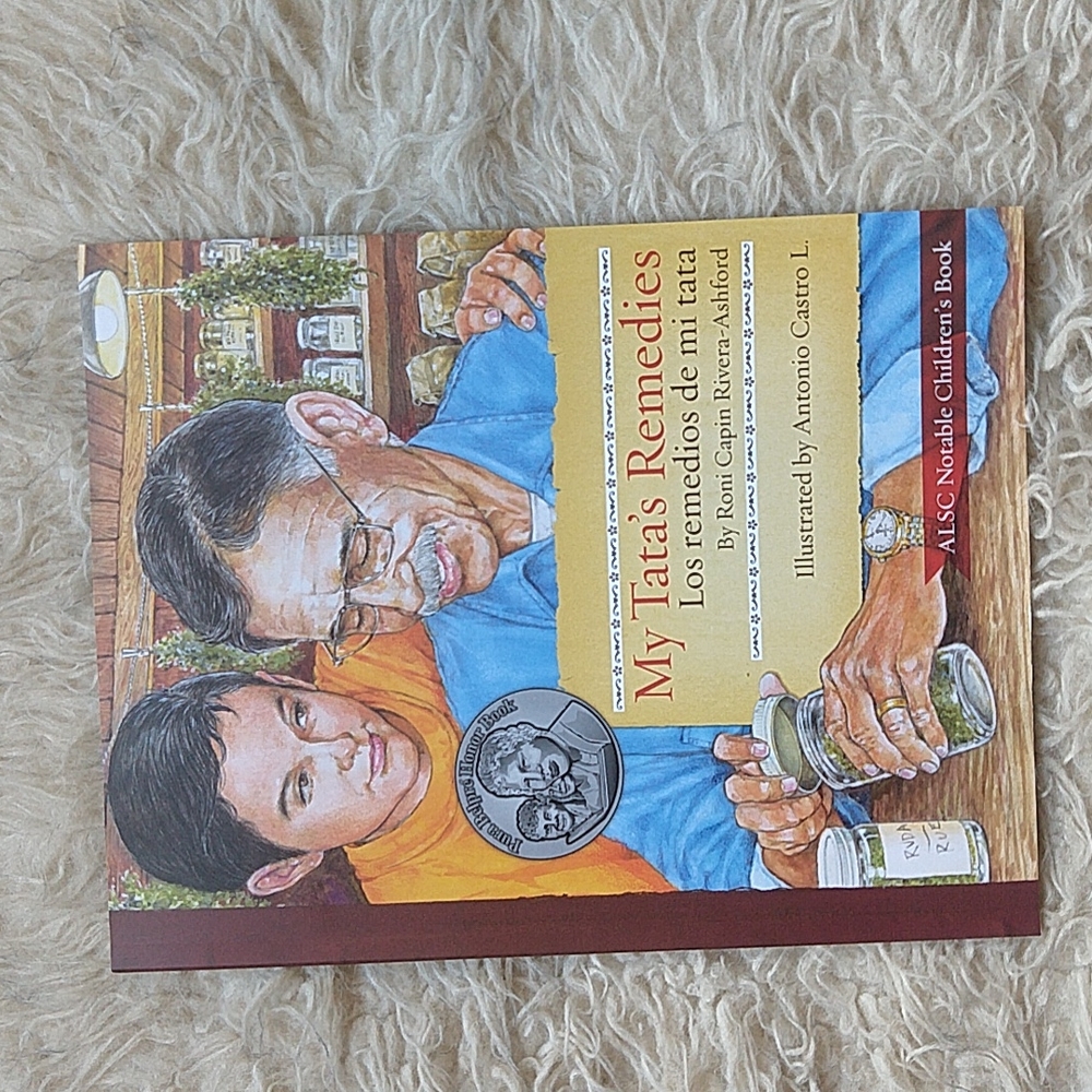My Tata's Remedies Bilingual Children's Book Native Natural Medicine